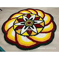 Rangoli Mat - 3RM011 - 3 feet