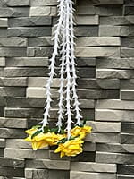Decor Hanging With Plastic Rose