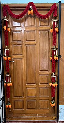 Brass lamp door set