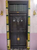 Palm Leaf Garland for Door