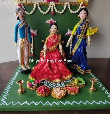 Pelli Koothuru Doll Set