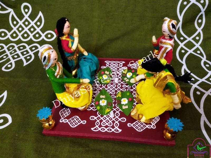 Virunthu Doll Set