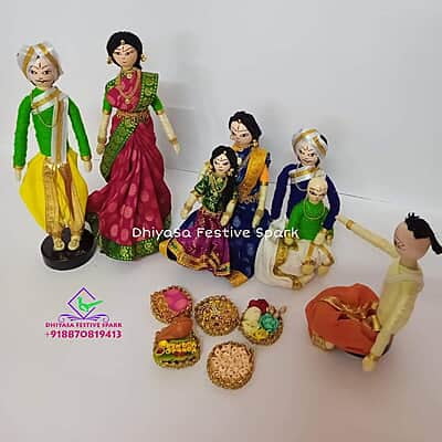 Ear Piercing Woollen Doll Set