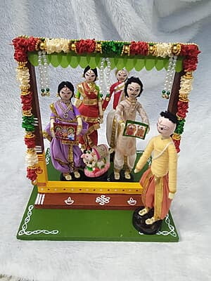 Grahapravesam Woollen Doll Set 1