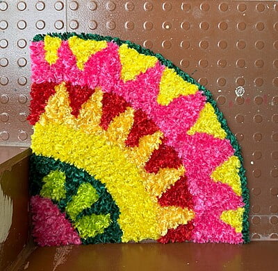 Rangoli Mat - E001