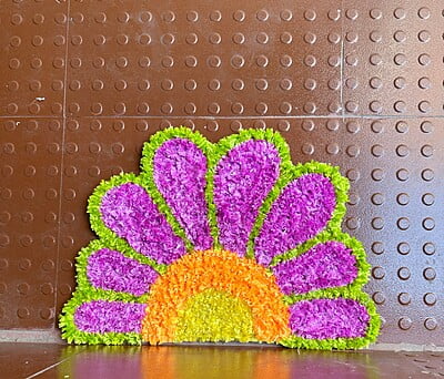 Rangoli Mat - E006