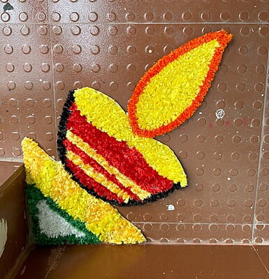 Rangoli Mat - E010