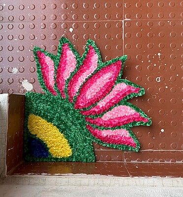 Rangoli Mat - E011