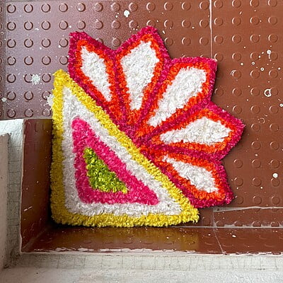 Rangoli Mat - E012