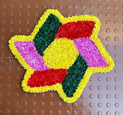 Rangoli Mat - E032 - 1ft
