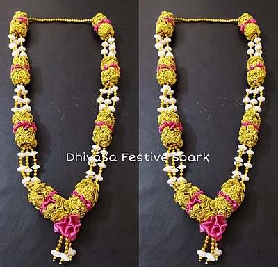 Karpooram Garland - Thick - One Pair