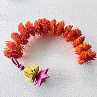 Reusable Marigold with Palm hanging Reusable Marigold with Palm hanging