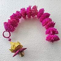 Reusable Marigold with Palm hanging Reusable Marigold with Palm hanging
