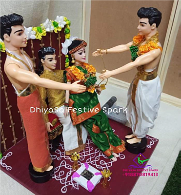 Muhurtham Doll Set (Barbie) - DWD36